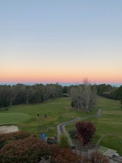 A beautiful sunset over our beautiful course 🌅⛳️